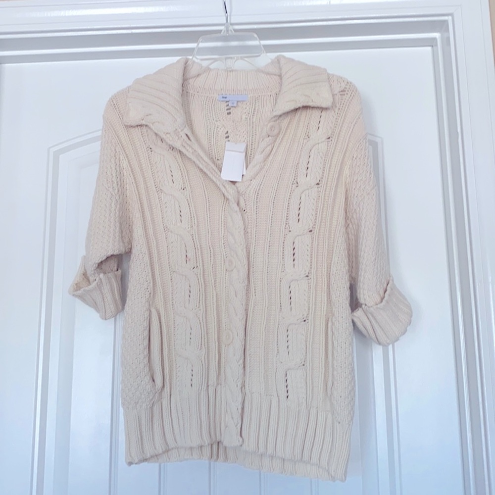 NWT GAP Short-Sleeve Knit Sweater, Ladies XS